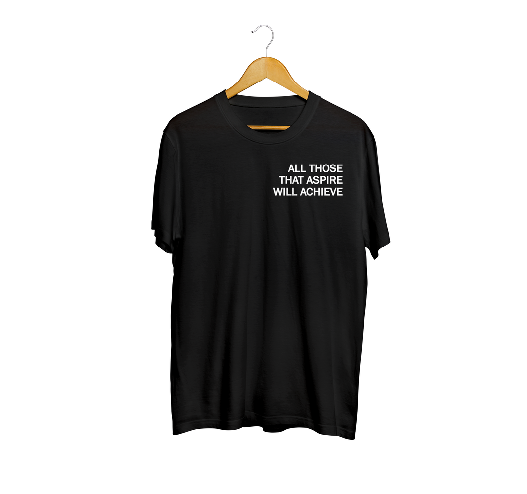 ATTAWA PHRASE LOGO Pocket-Less | T-Shirt - BLACK