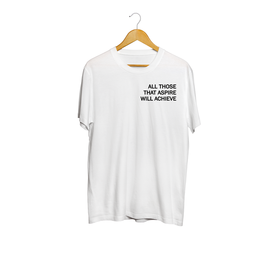 ATTAWA PHRASE LOGO Pocket-Less | T-Shirt - WHITE